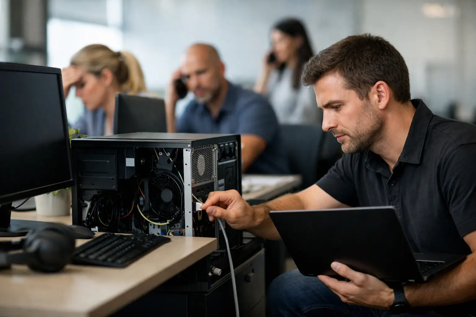 Emergency IT Support for Office Downtime