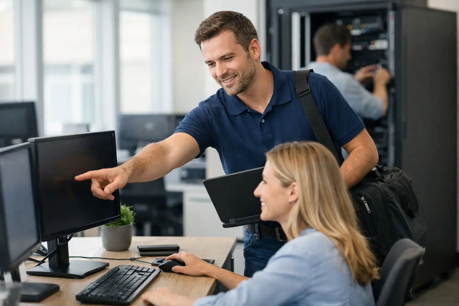 On Site Technical Support for Businesses