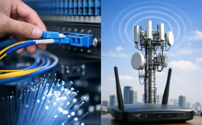 Fiber Cabling vs Wireless Networks