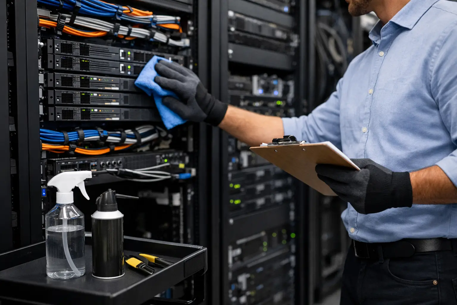 Server Room Cleanup Checklist for Reliable Uptime